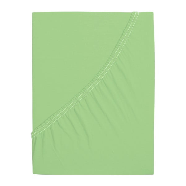 Светлозелен чаршаф 200x200 cm - B.E.S.