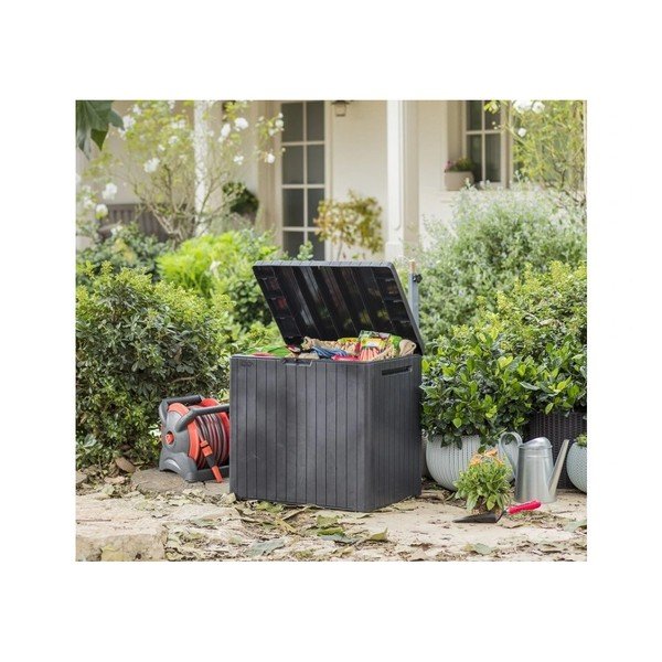 Сива градинска кутия за съхранение City – Keter-image-4