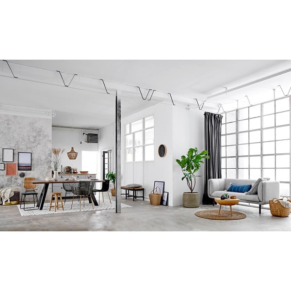 Светлосив килим Памук, 200 x 300 cm - Bloomingville-image-4