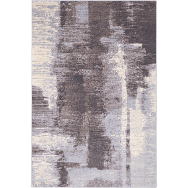 Сив вълнен килим 133x180 cm Mist - Agnella