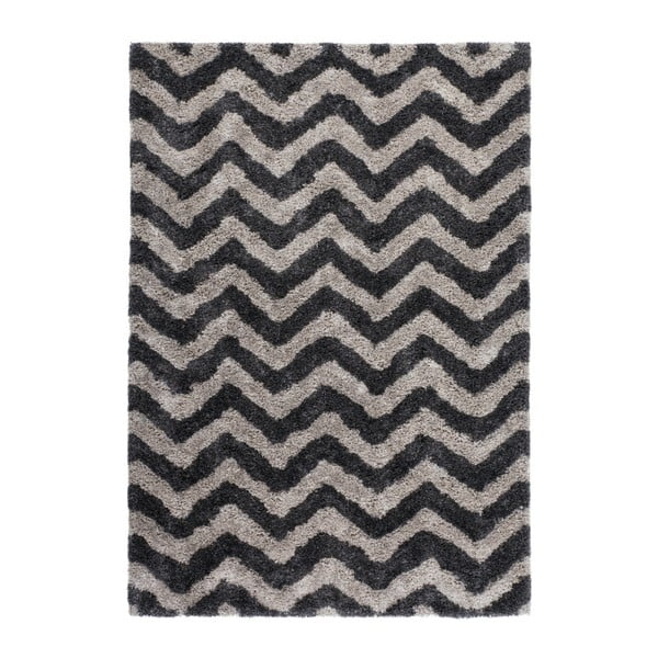 Ръчно тъкан килим Finesse 923 Graphit, 160 x 230 cm - Kayoom