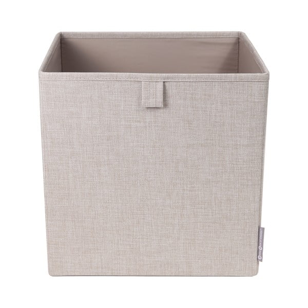 Бежова кутия за съхранение Cube - Bigso Box of Sweden