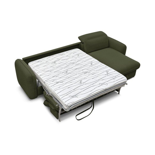 Зелен ъглов диван Achille – Bobochic Paris-image-4