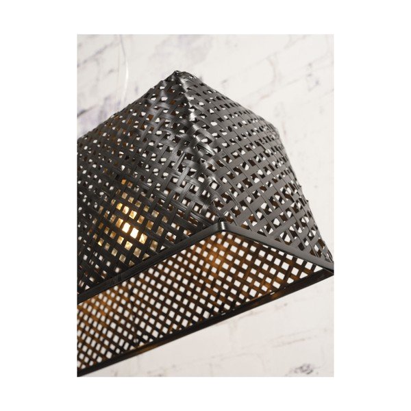 Черна бамбукова висяща лампа Komodo - Good&Mojo-image-4