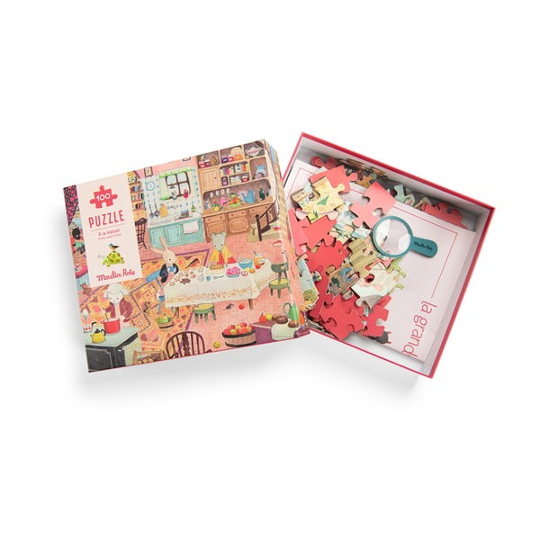 Пъзел La Grande Familie - Moulin Roty-image-3