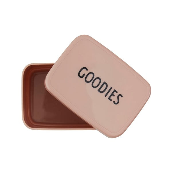 Розова кутия за закуски Goodies, 8,2 x 6,8 cm - Design Letters-image-2