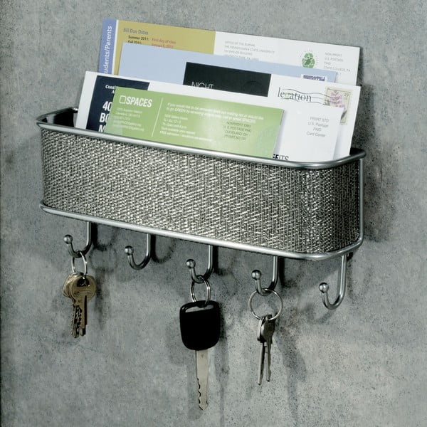 Монтиран на стената метален стелаж за ключове Twillo - iDesign-image-1