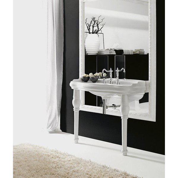 Бяло керамично краче за мебели Retro – Sapho-image-1