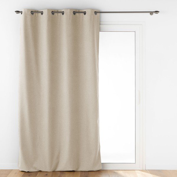 Бежово перде 140x260 cm Jupiter – douceur d'intérieur
