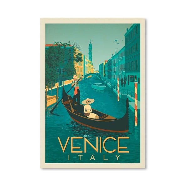 Плакат Венеция, 42 x 30 cm - Americanflat