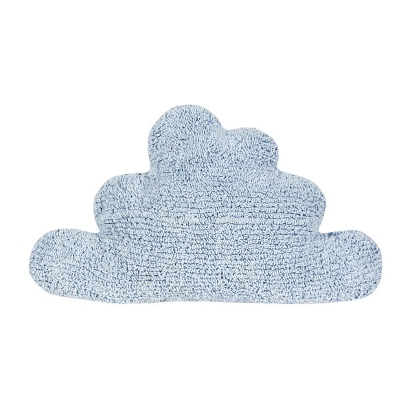Modrý bavlněný polštář Happy Decor Kids Cloud, 45 x 45 cm