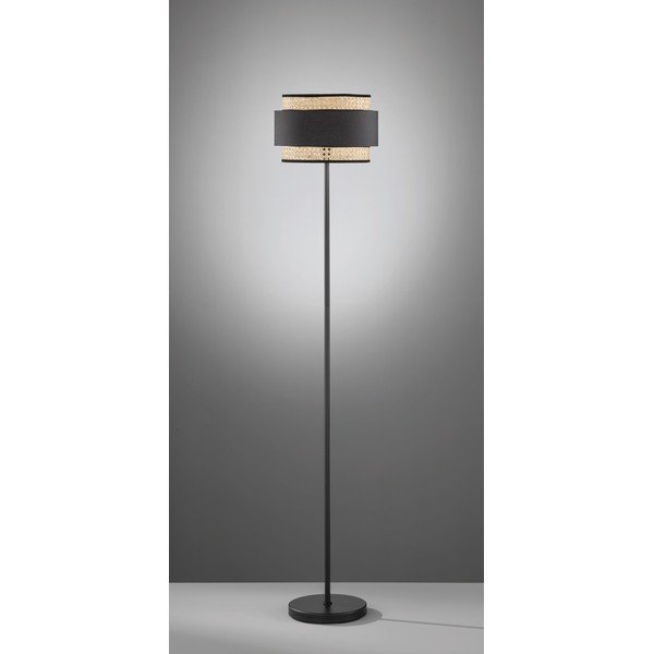 Подова лампа в черно и бежово Tape - Fischer & Honsel-image-1