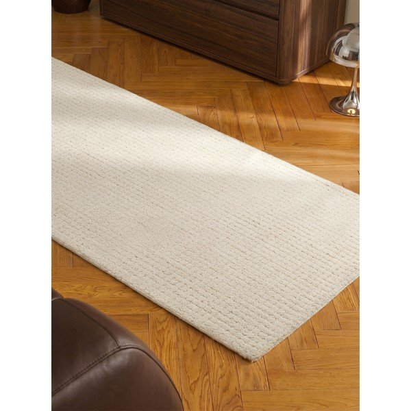 Кремава вълнена пътека 80x250 cm Eloise – Hanse Home-image-3