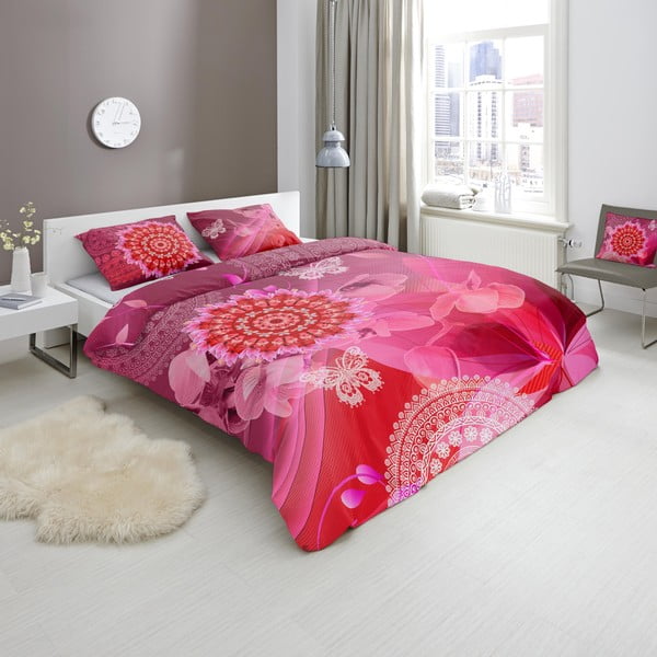 Спално бельо от памучен сатен , 200 x 200 cm Myrna - HIP-image-1