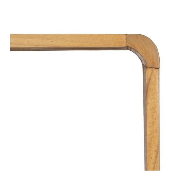 Библиотека от масив от минди в естествен цвят 90x150x40 cm Lysa – Ixia-image-3