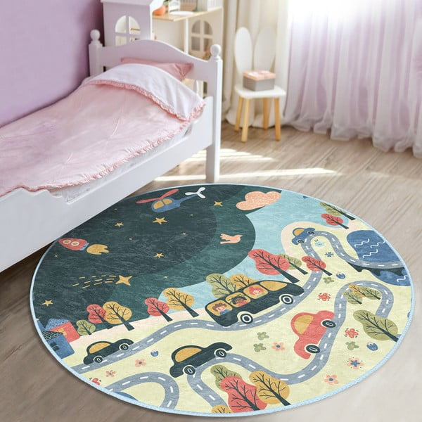 Детски килим ø 100 cm Comfort - Mila Home-image-3