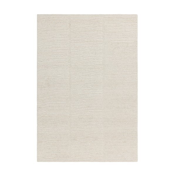 Ръчно изработен вълнен килим в цвят слонова кост 120x170 cm Zennith Column – Asiatic Carpets