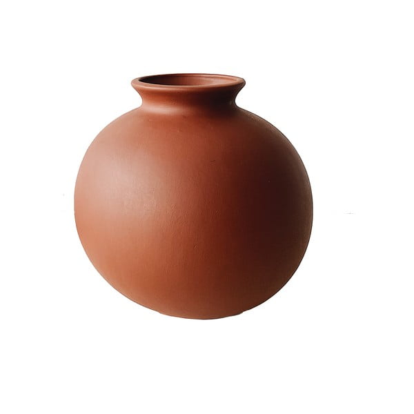 Керемиденочервена керамична ваза Toppy - Rulina