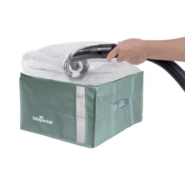 Зелена кутия за съхранение на дрехи XXL Green Edition 3D вакуумна торба, 125 л - Compactor-image-2