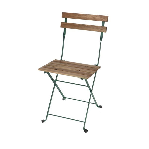 Зелен и бежов метален градински стол - Esschert Design