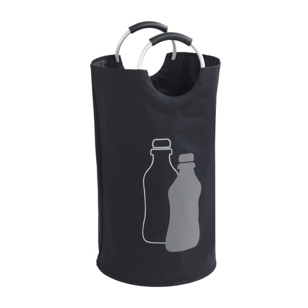 Черна кофа за отпадъци за стъклени бутилки - Wenko