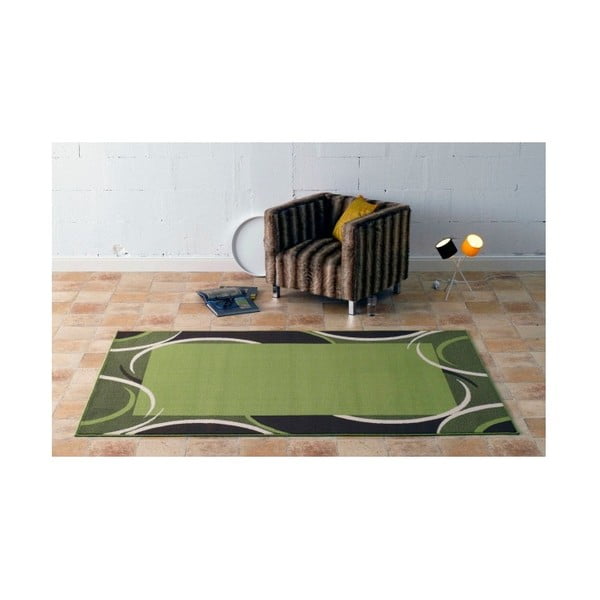 Зелен килим Prime Pile Орнамент, 330 x 240 cm - Hanse Home