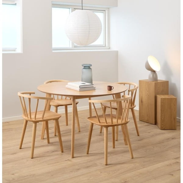 Трапезен стол в естествен цвят Ida – Actona-image-1