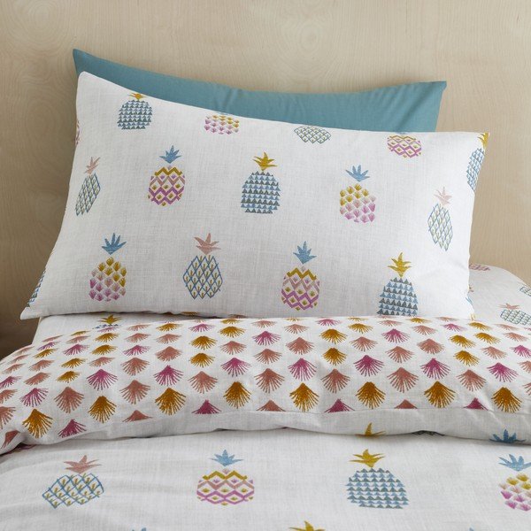 Памучно бебешко спално бельо 200x135 cm Ananas - Pineapple Elephant-image-2