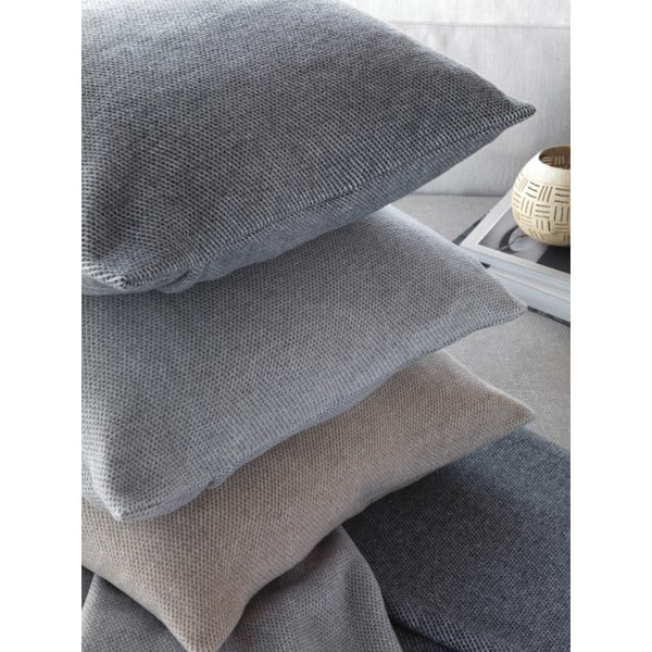 Светлосива калъфка за възглавница , 45 x 45 cm Ruby - Euromant-image-1