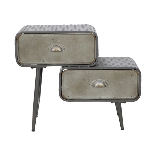 Шкаф с 2 чекмеджета Iron School - Mauro Ferretti-image-4