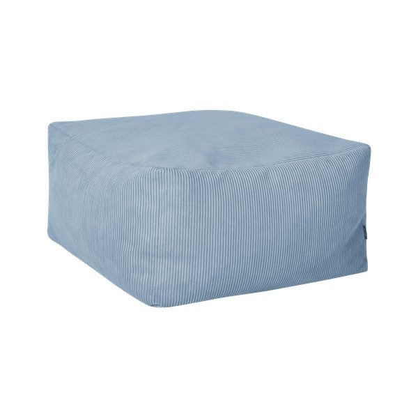 Светлосиня табуретка от рипсено кадифе Keno – noo.ma