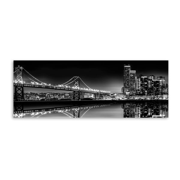 Картина върху платно Silver Bridge, 60 x 150 cm - Styler