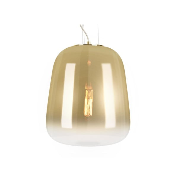 Висяща лампа в златист цвят , ø 12 cm Cone - Leitmotiv