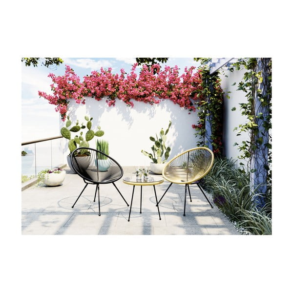 Сгъваема маса Nature, ø 50 cm Acapulco - Kare Design-image-3