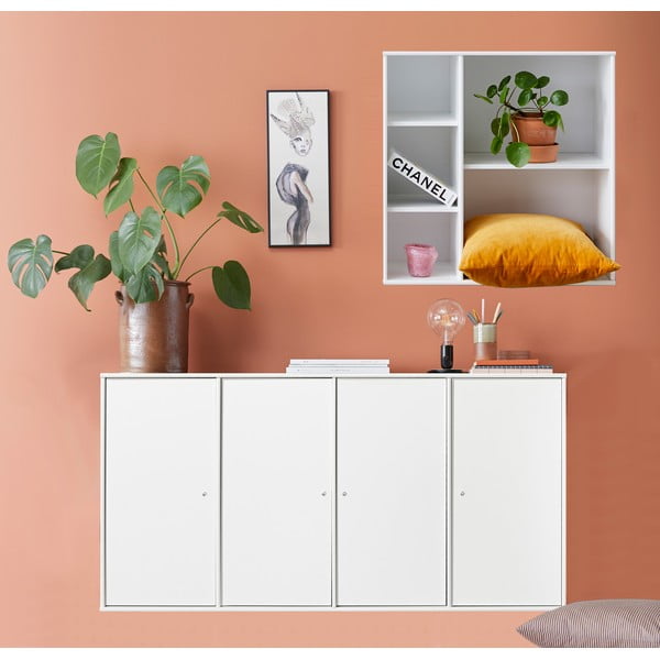 Бял комплект от скрин и етажерка Hammel Mistral Kubus - Hammel Furniture-image-1