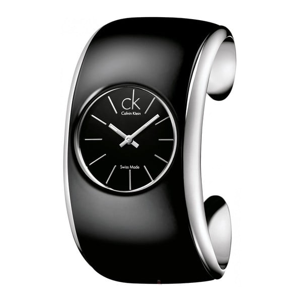 Dámské černé hodinky Calvin Klein K6094101
