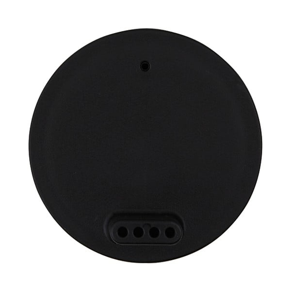 Черен капак за детска чаша, ø 7 cm - Design Letters-image-1