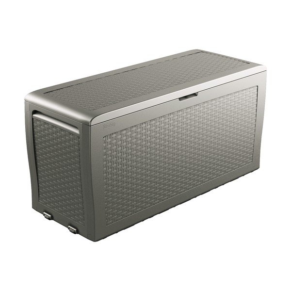 Светлокафява пластмасова градинска кутия за съхранение Samoa – Keter-image-2