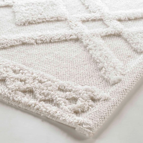 Бял килим за баня 50x80 cm Gladis – douceur d'intérieur-image-2