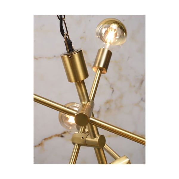 Окачено осветително тяло в златисто за 6 крушки Nashville - it's about RoMi-image-3