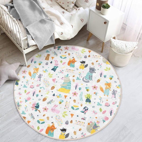 Детски килим ø 100 cm Comfort - Mila Home-image-2