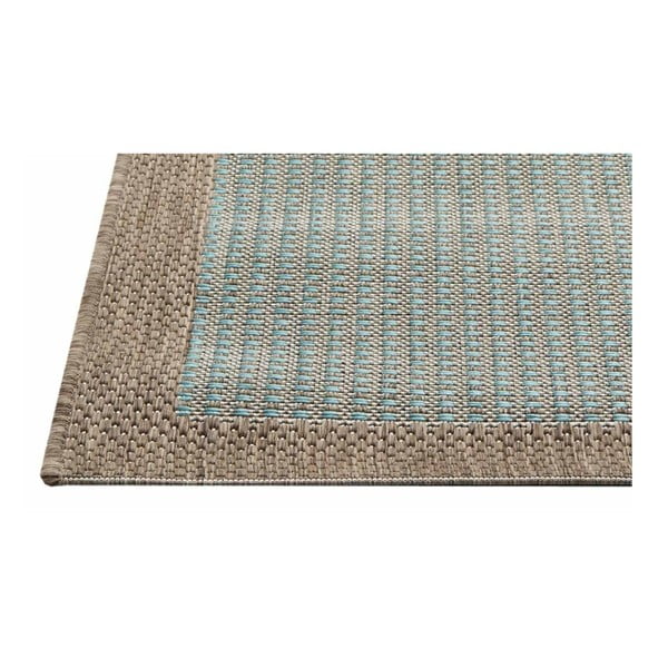 Кафяво-син килим на открито , 160 x 230 cm Chrome - Floorita-image-1