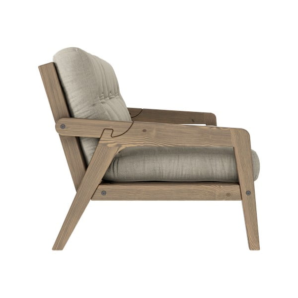 Бежов разтегателен диван 204 cm Grab - Karup Design-image-4