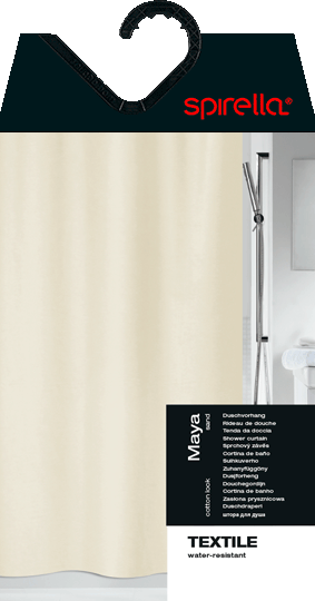 Завеса за душ 180x200 cm Maya – Spirella-image-2