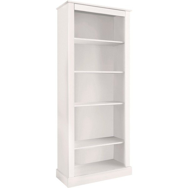 Бяла библиотека от масивен бор 181x31 cm Mille – Støraa-image-2