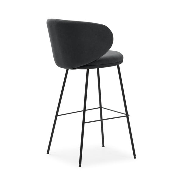 Тъмносиви бар столове в комплект от 2 бр. (височина на седалката 65 cm) Rush – Marckeric-image-4