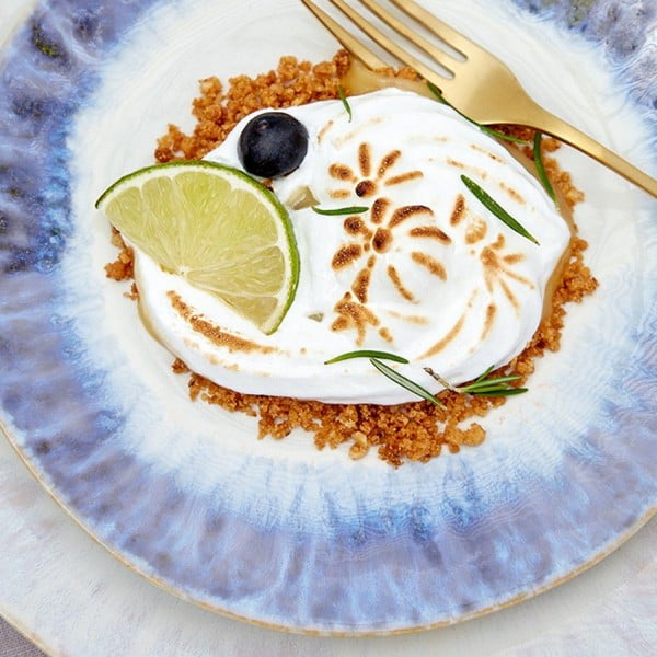 Синя керамична чиния , ⌀ 20 cm Brisa - Costa Nova-image-1