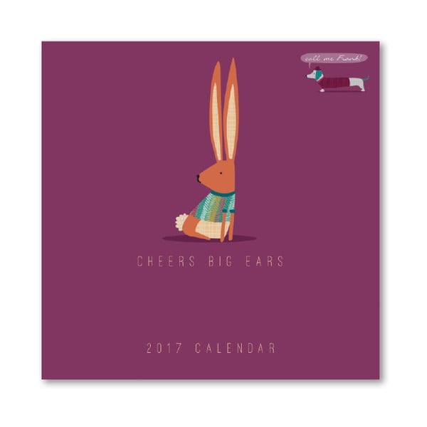 Mini kalendář Portico Designs Call Me Frank