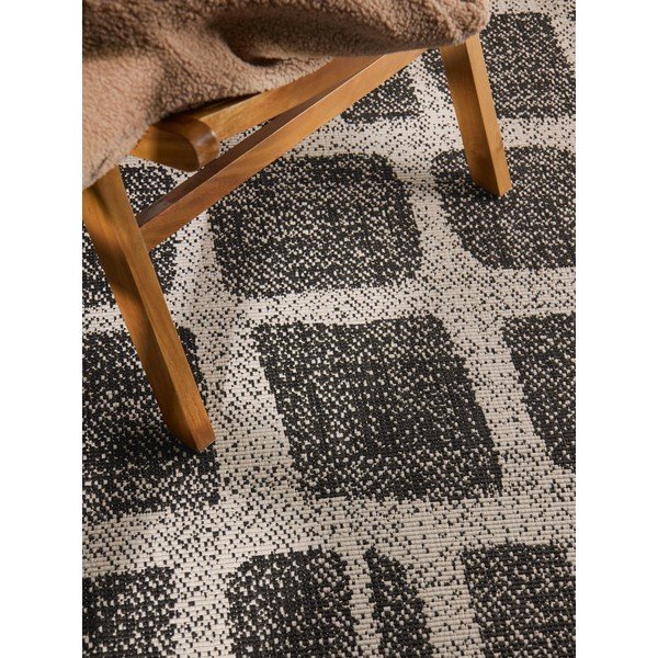 Черен/кремав килим за открито и закрито 160x230 cm Haringey Ruskin – Ted Baker-image-3