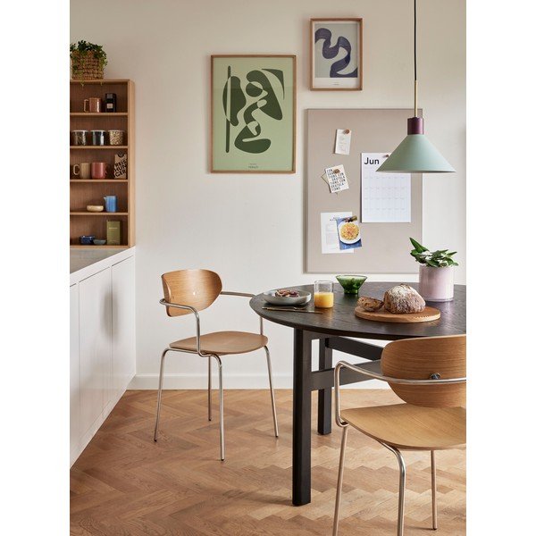 Светлосиньо висящо осветително тяло ø 35 cm Crayon – Hübsch-image-2